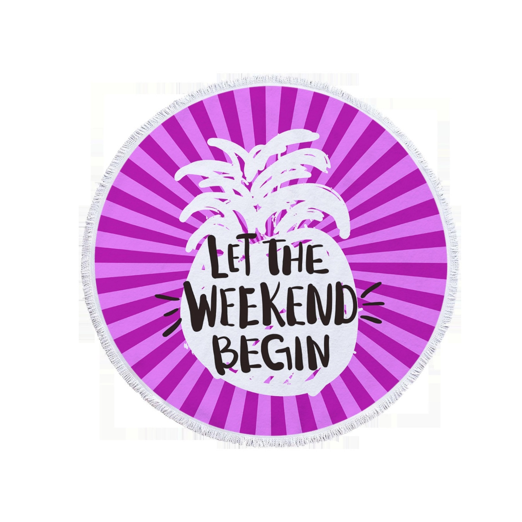 Quick Dry Beach Round Towel 4