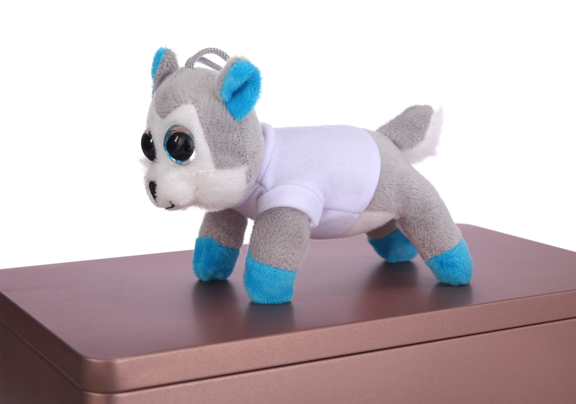 Soft Plush Husky Magnet Tsum Tsum with Tee 8