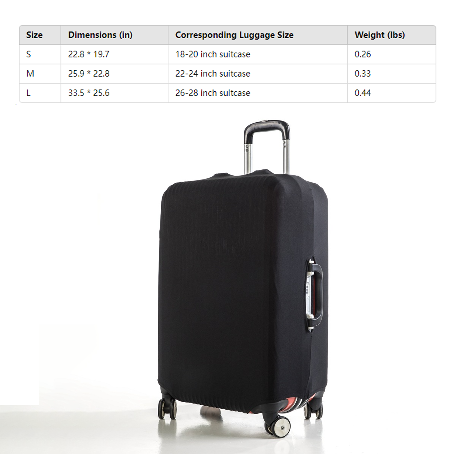 Fabric Luggage Cover 6