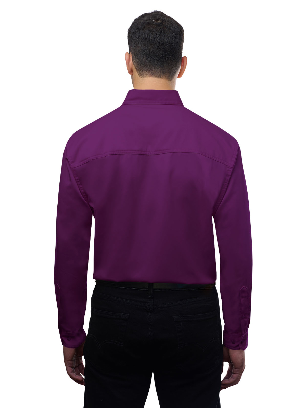 Blue Generation - Men's 1-Pocket Superblend Poplin Shirt 42