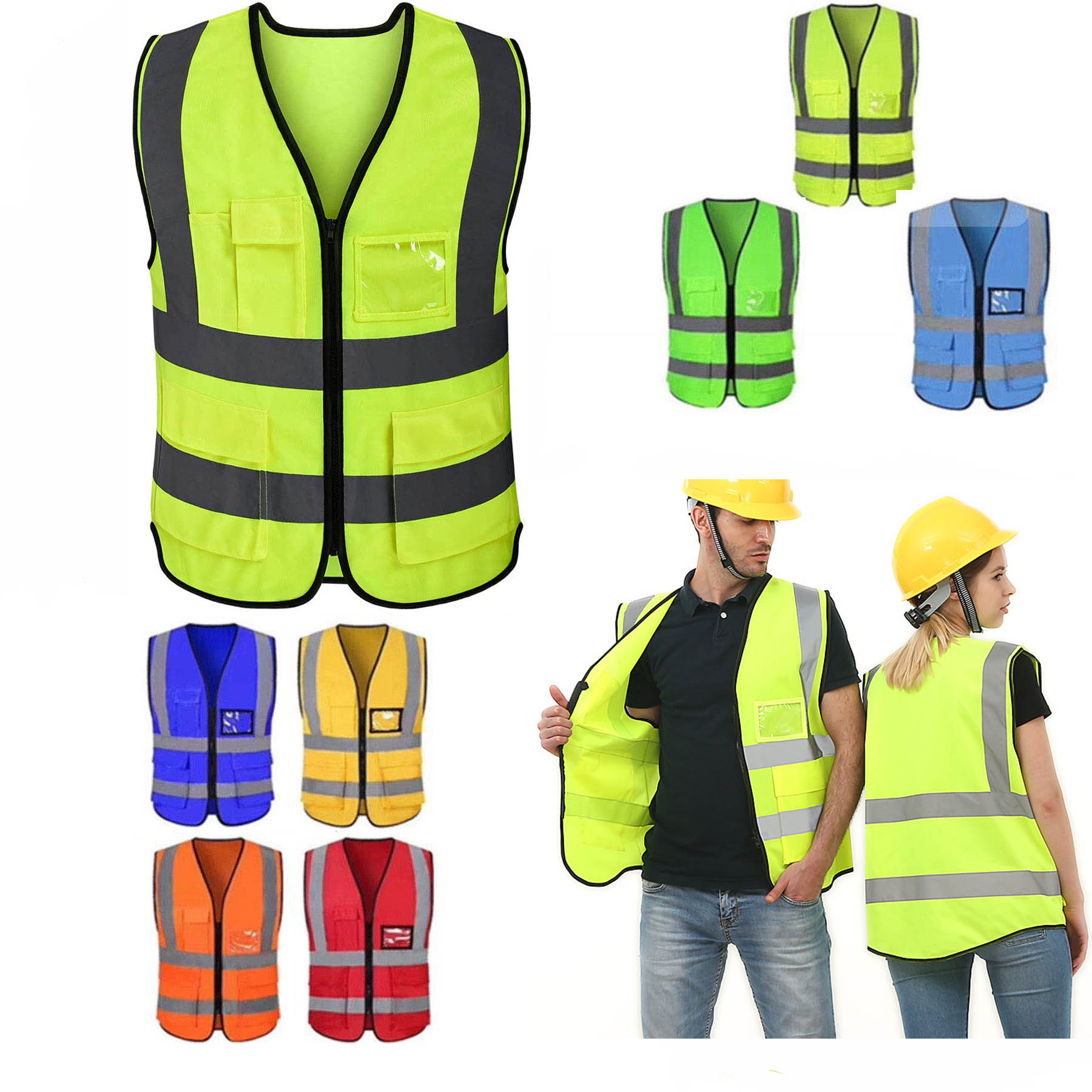 Multi-Pocket Safety Vest 1