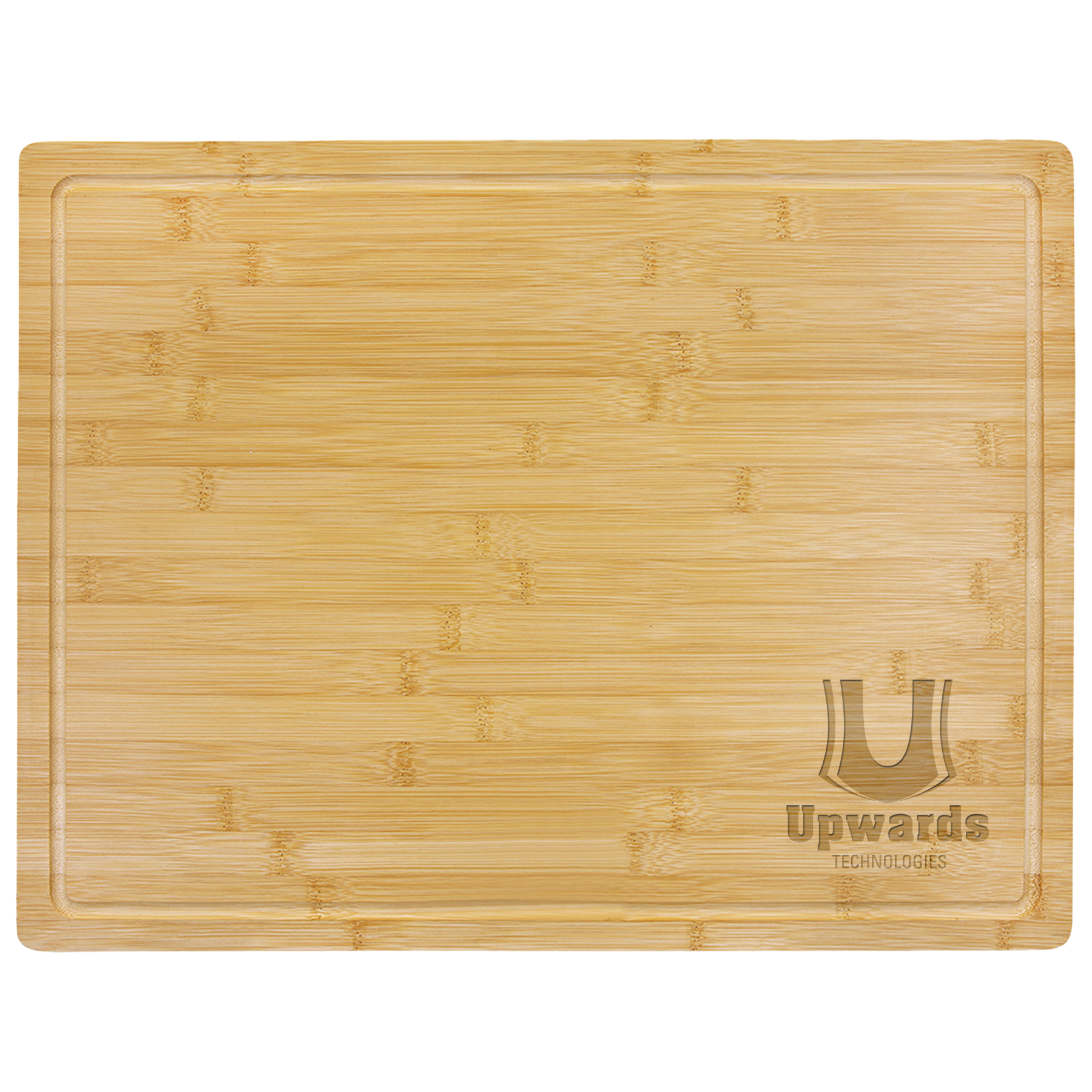 19" x 15" Bamboo Cutting Board with Juice Groove