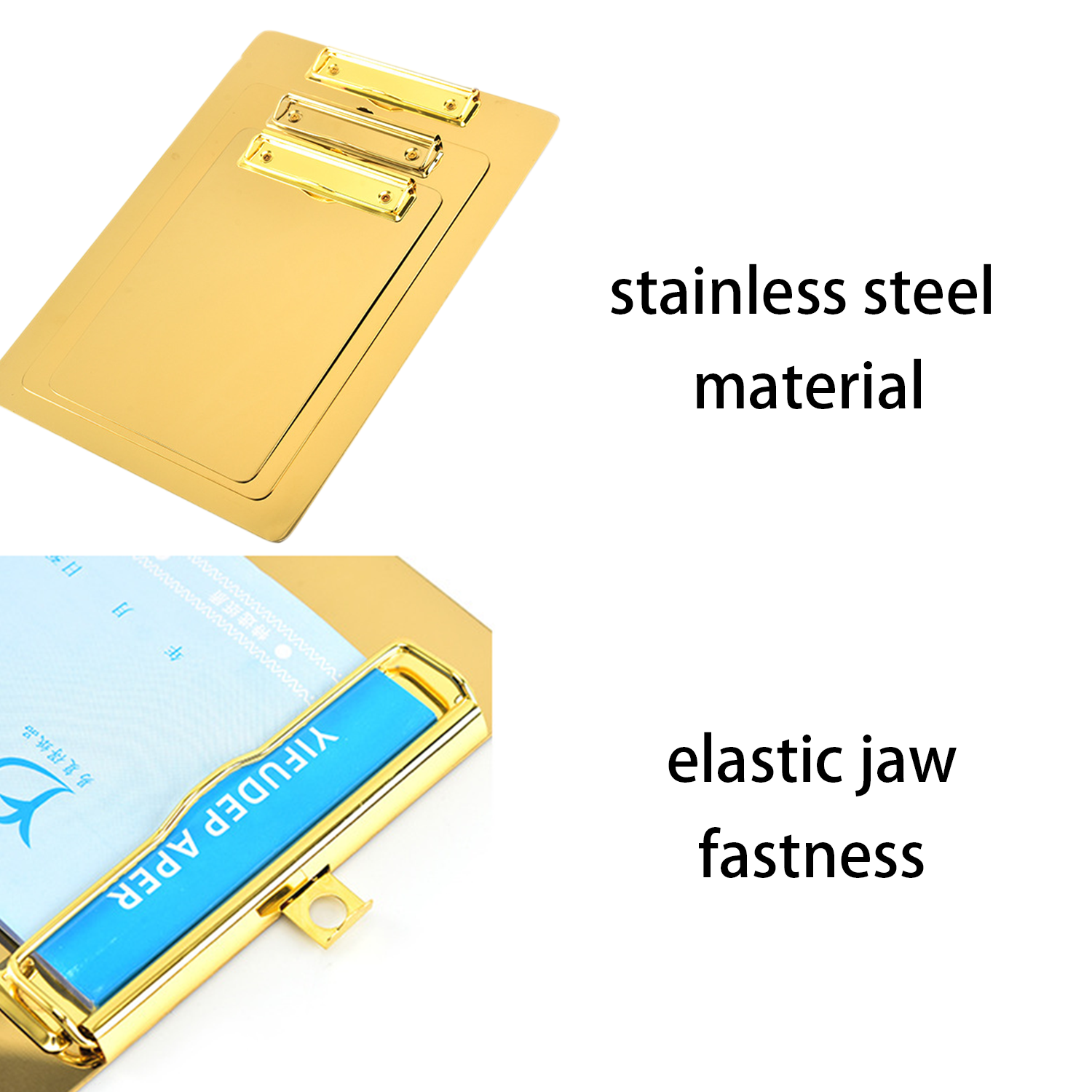Metalline writing clipboard 4