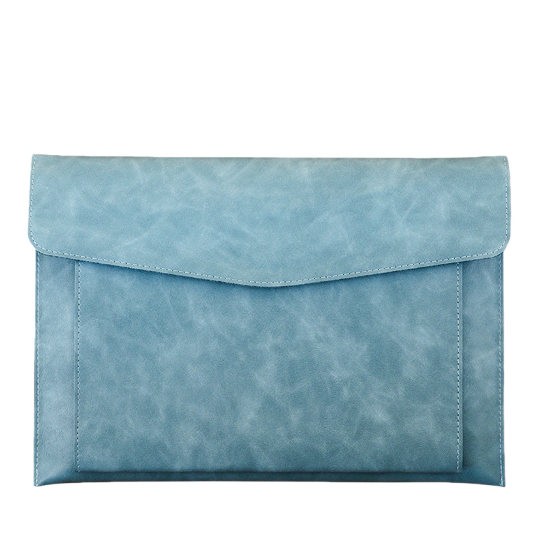 Leather A4 File Folder Document Holder with 2 Compartments 4
