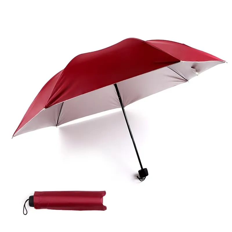 42" Arc Budget Promotional Telescopic Folding Umbrella 2