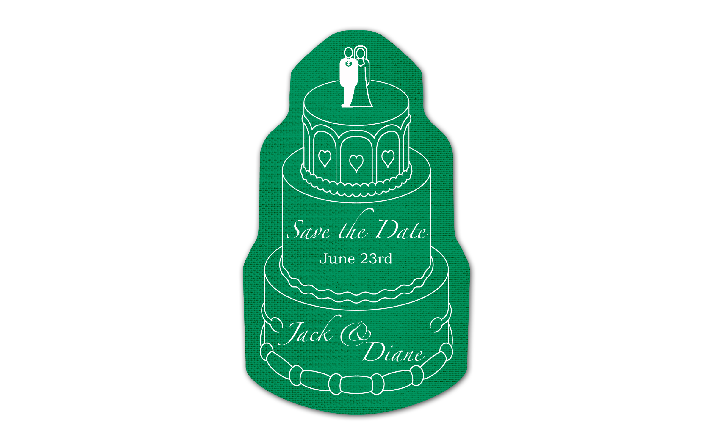 Wedding Cake Rubber Jar Opener 32