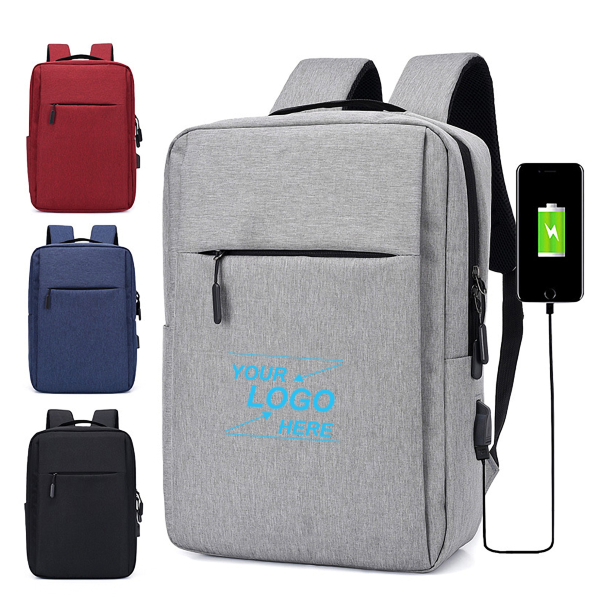 USB Charging Travel Laptop Backpack
