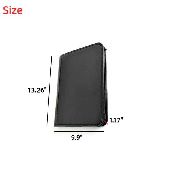Professional Faux Leather Travel Organizer Pouch 5