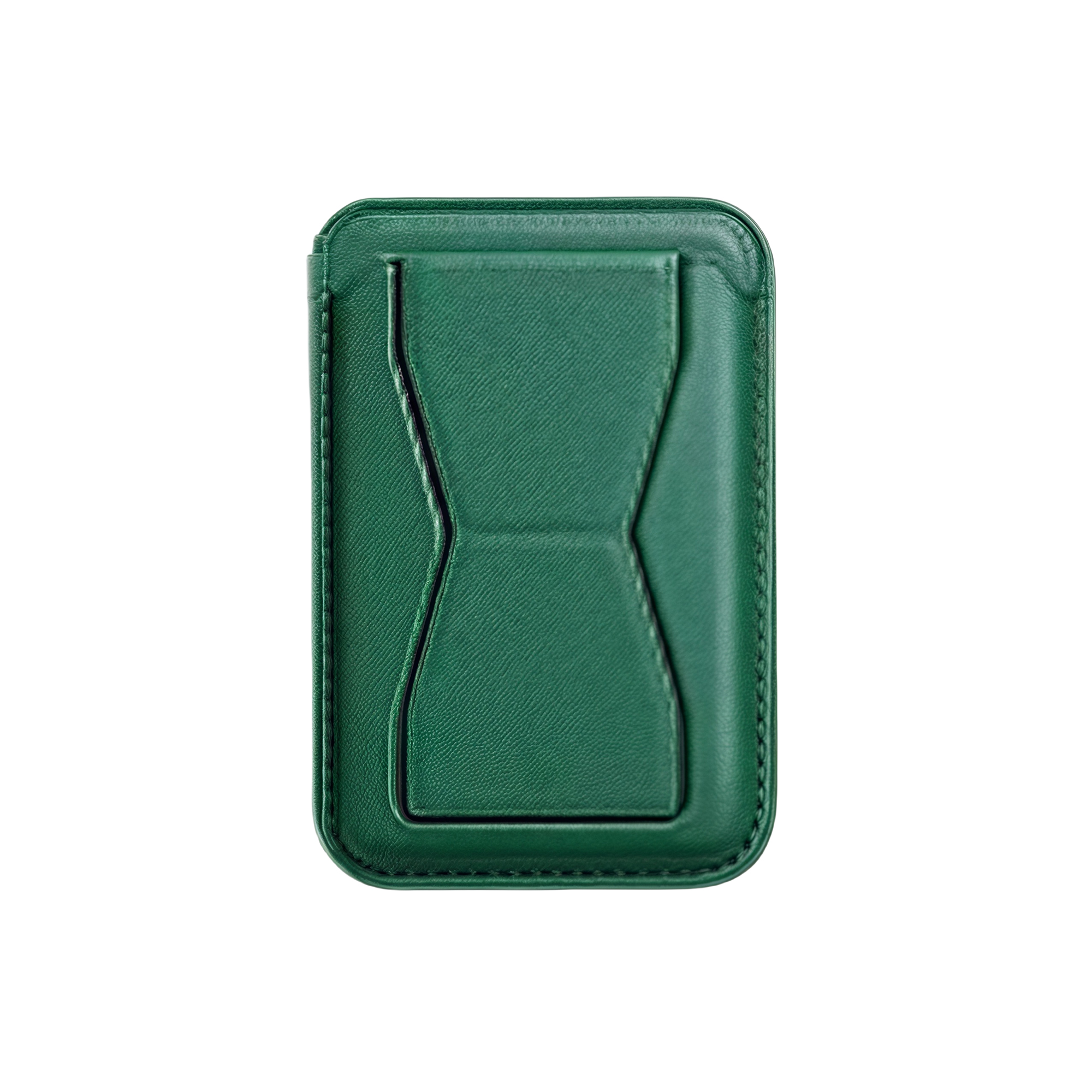 MagSafe Foldable PU Leather Card Holder Stand for Phone with Strong Magnetic Insert and Kickstand 6
