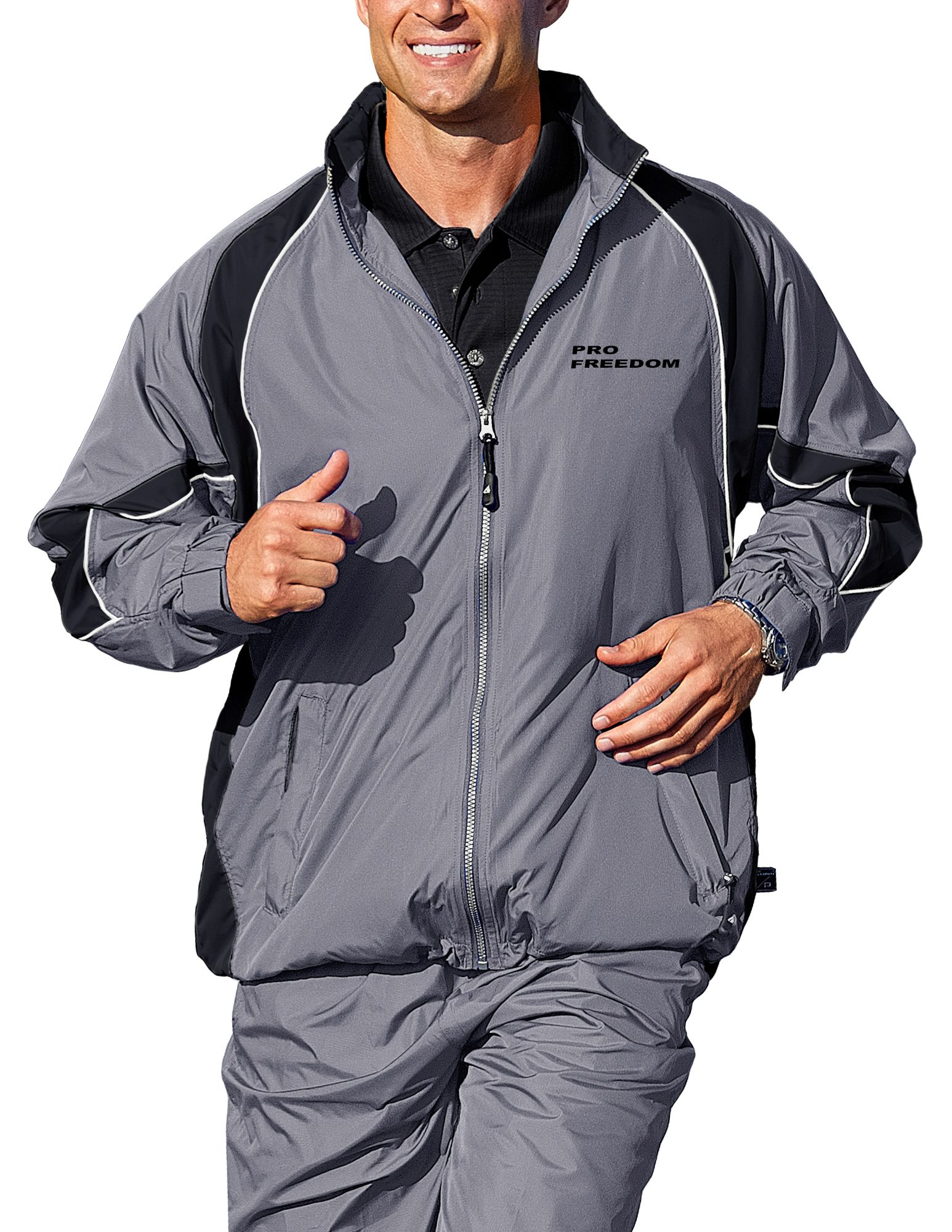 Unisex Pro-Freedom Mini Rip Stop Warm-Up Jacket 6