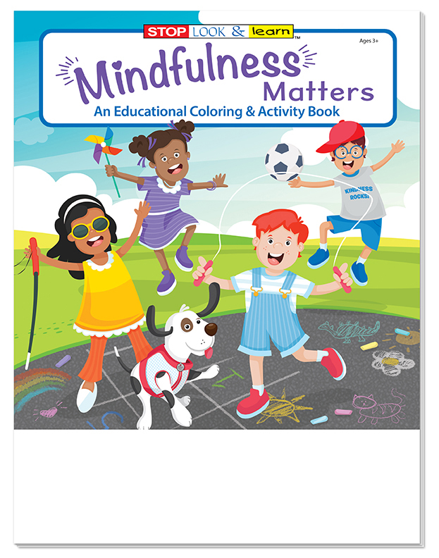 COLORING SET - Mindfulness Matters Coloring & Activity Book Fun Pack 4
