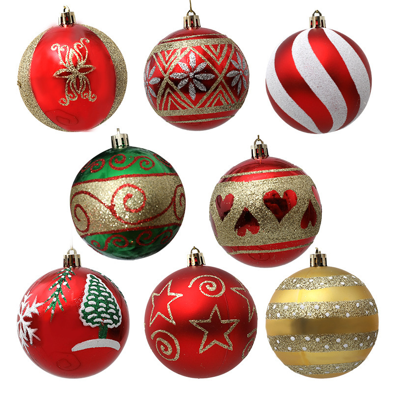 Plastic Christmas Ornament Balls 3