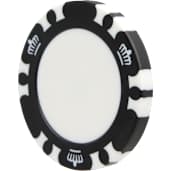 Recycled Poker Chip w/ Metal Ballmarker 30