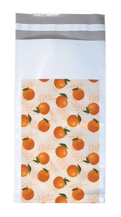 Citrus Predesigned Poly Mailer (6.75" x 12") 2
