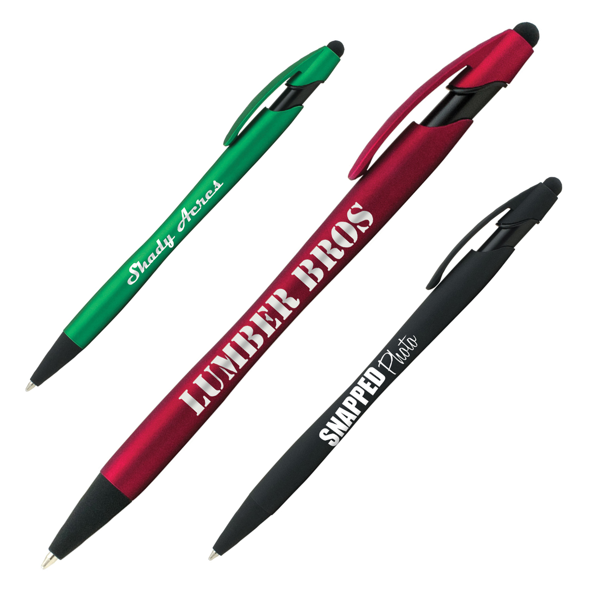 Nimbus Softy Stylus Plastic Pen (1 Color Imprint) 6