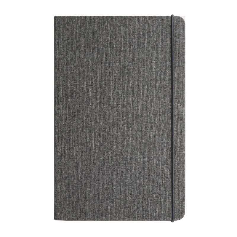 Newport PU Leather 5"W x 8"H 192 Pages Journal Book (Grey)