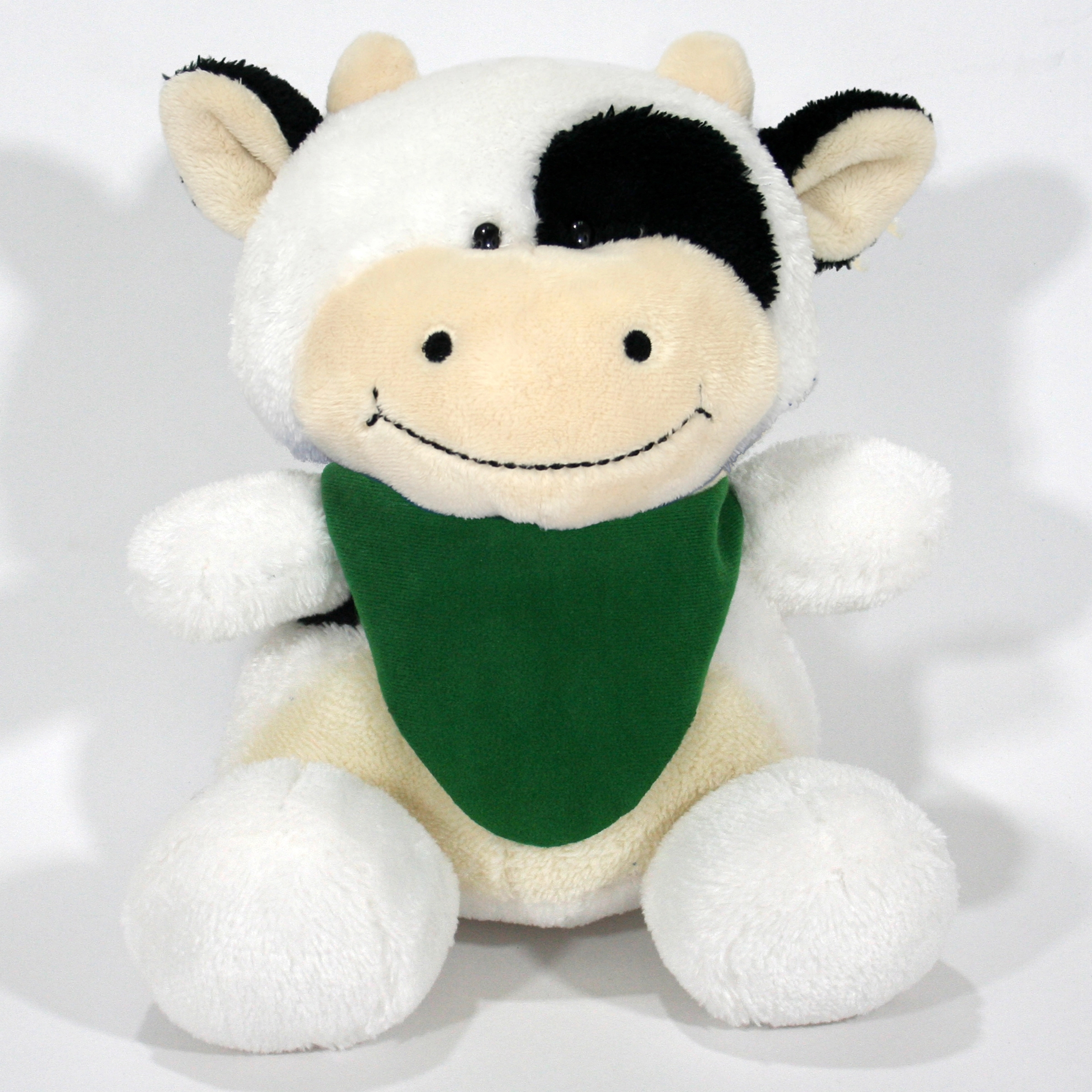10" Smiling Faces Sitting Cow 9