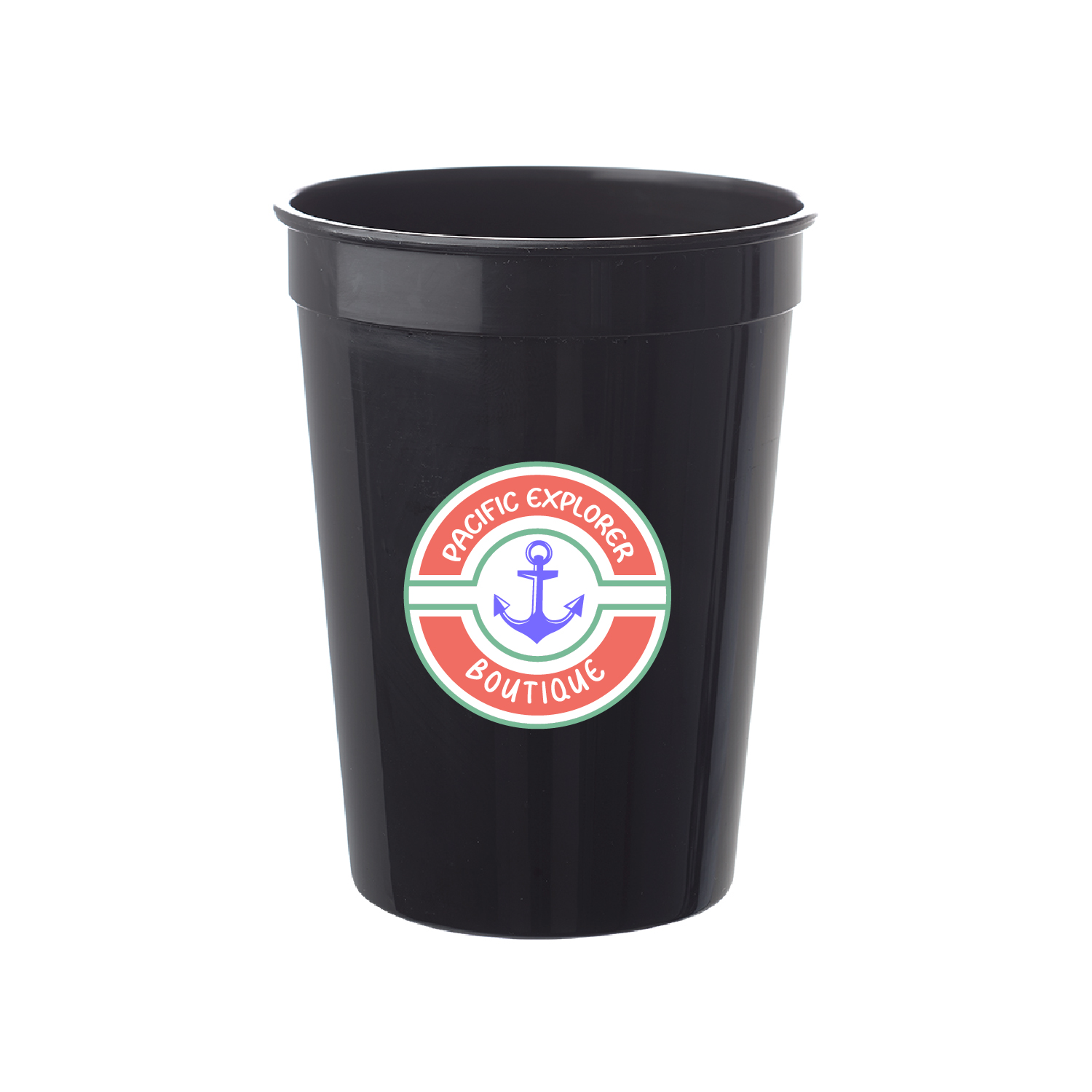 12 oz. Fanatic Plastic Stadium Cup (Full Color Imprint) 4
