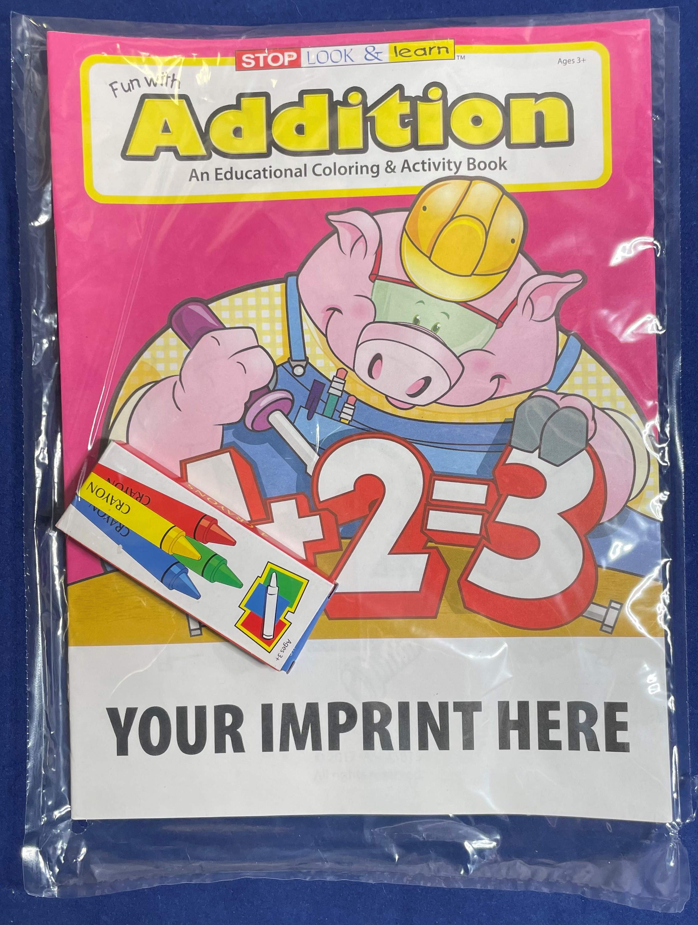 COLORING SET - Fun With Addition Coloring Book Fun Pack 3