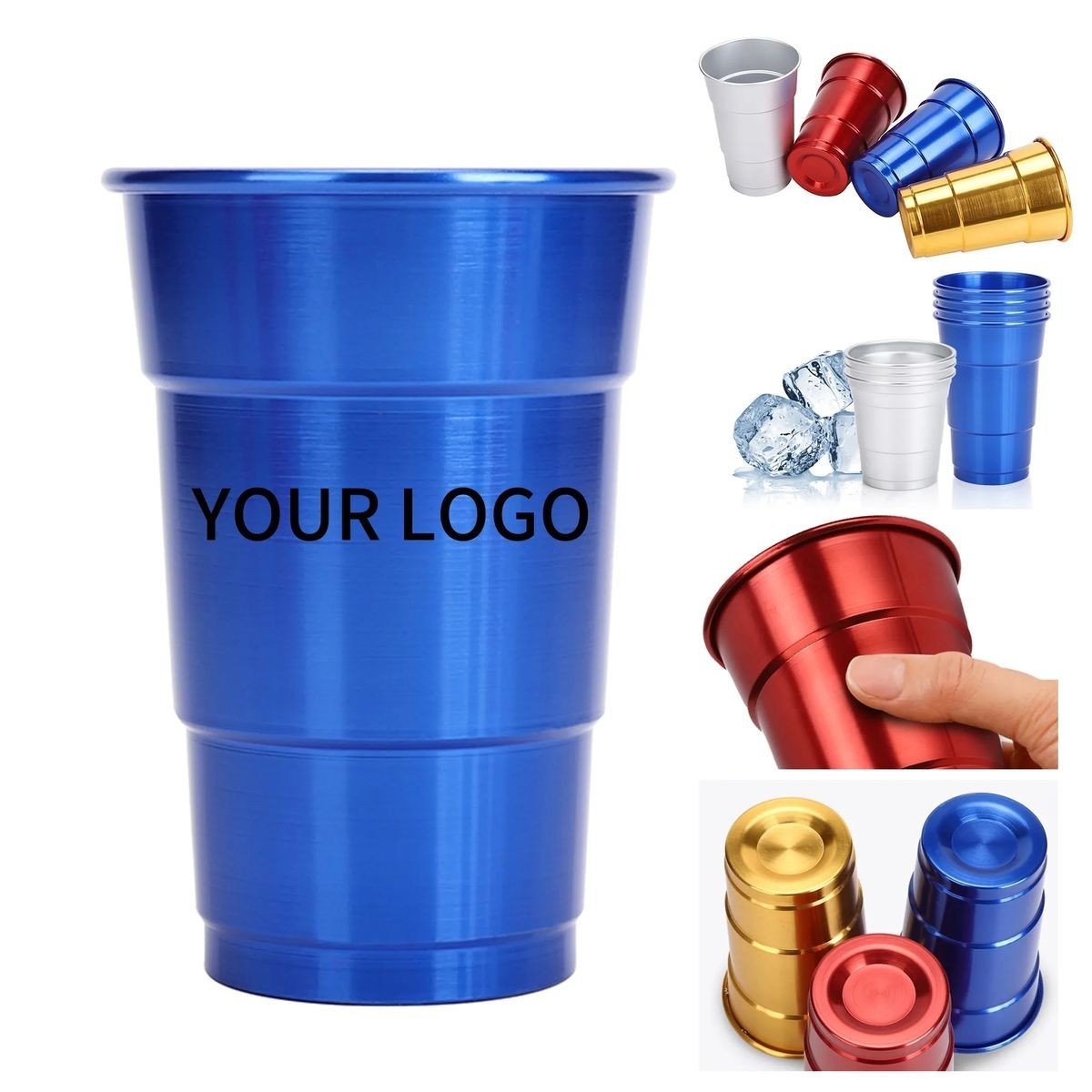 16oz Drinking Cup Made of Lightweight Aluminum 1