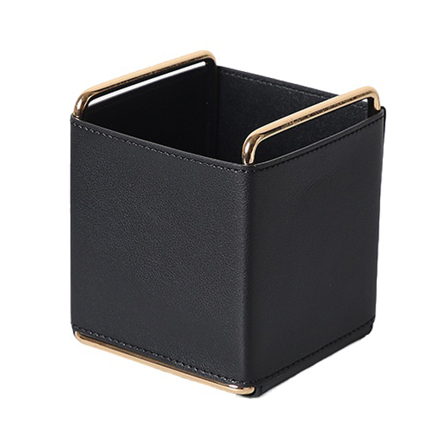 PU Leather Desktop Storage Organizer Box 7