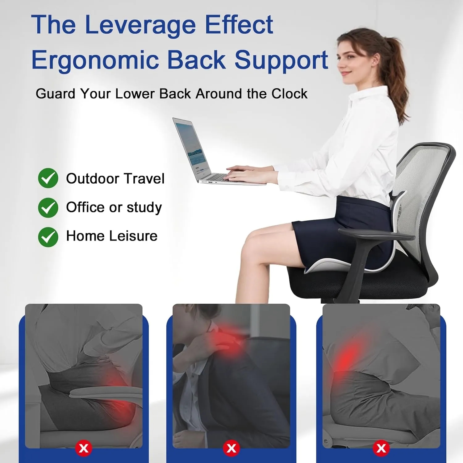 Ergonomic Back Support Chair 11