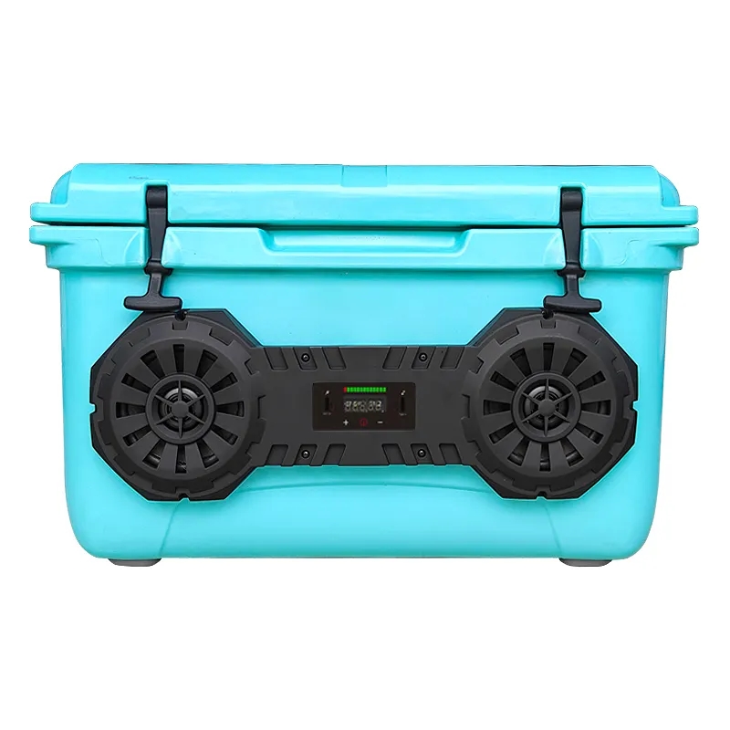 37 Quart Hard Cooler Box with Built-In Bluetooth Speakers 12