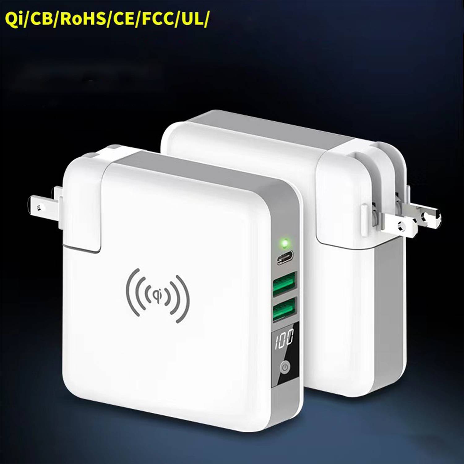 3-in-1 Multi-Function Charger Compact Power Bank 2