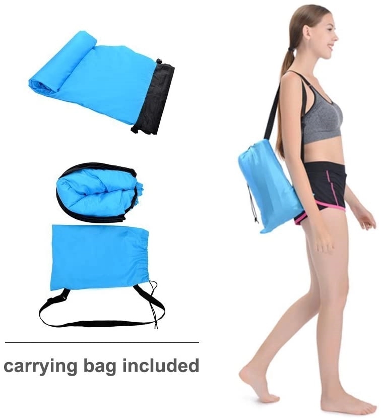 Portable Outdoor Air Inflatable Sleeping Sofa Floating Bed 3