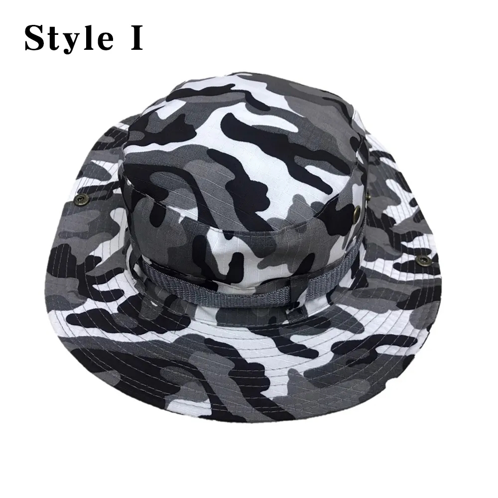 Wholesale Custom LOGO UPF50+ Boonie Hats Wide Brim Hiking 3