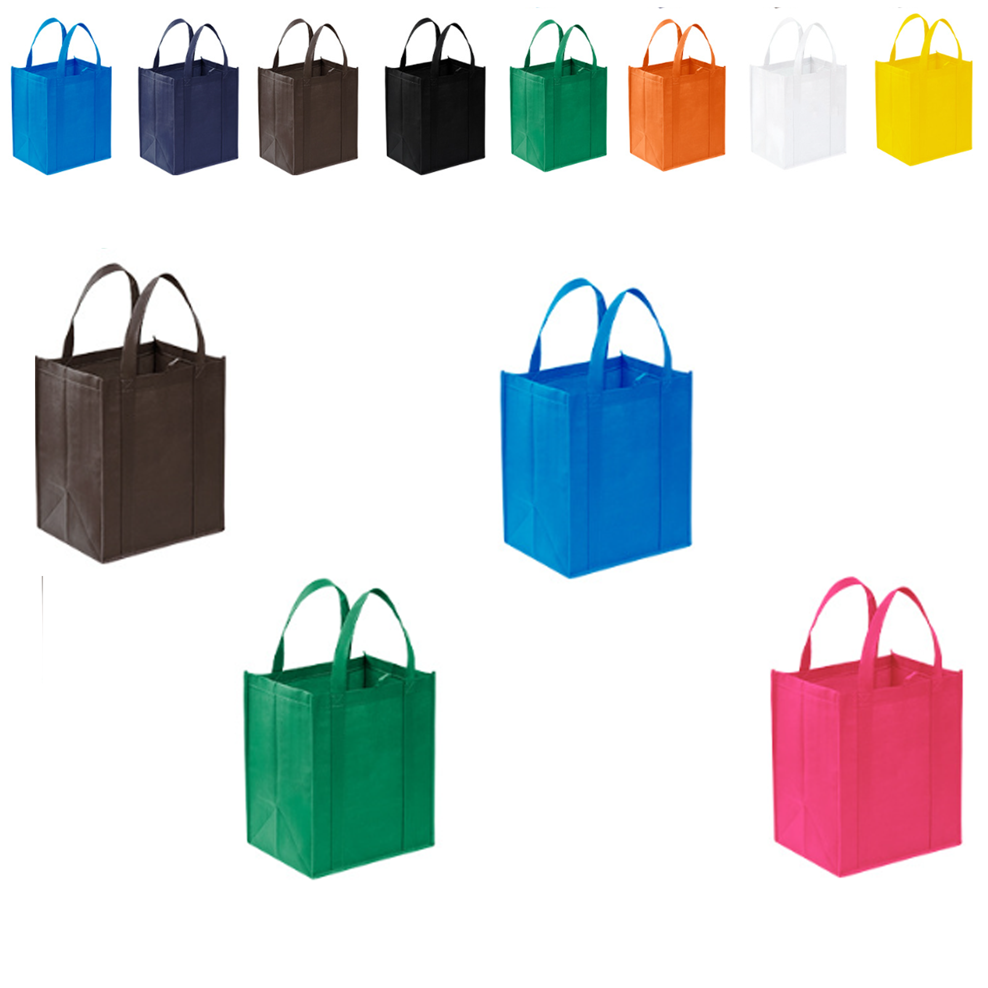 Large Non-Woven Grocery Tote Bag 1