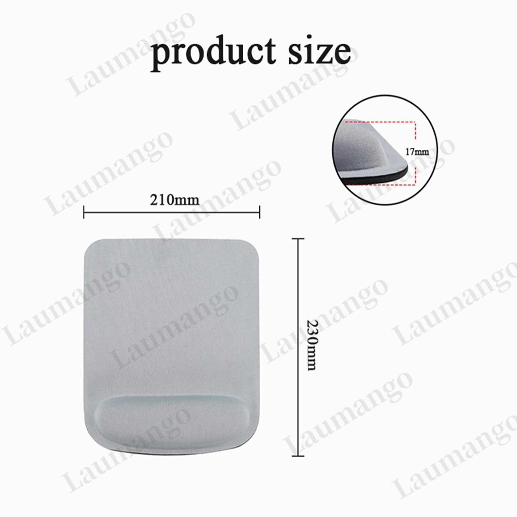 Mouse Pad With Wrist Rest 4