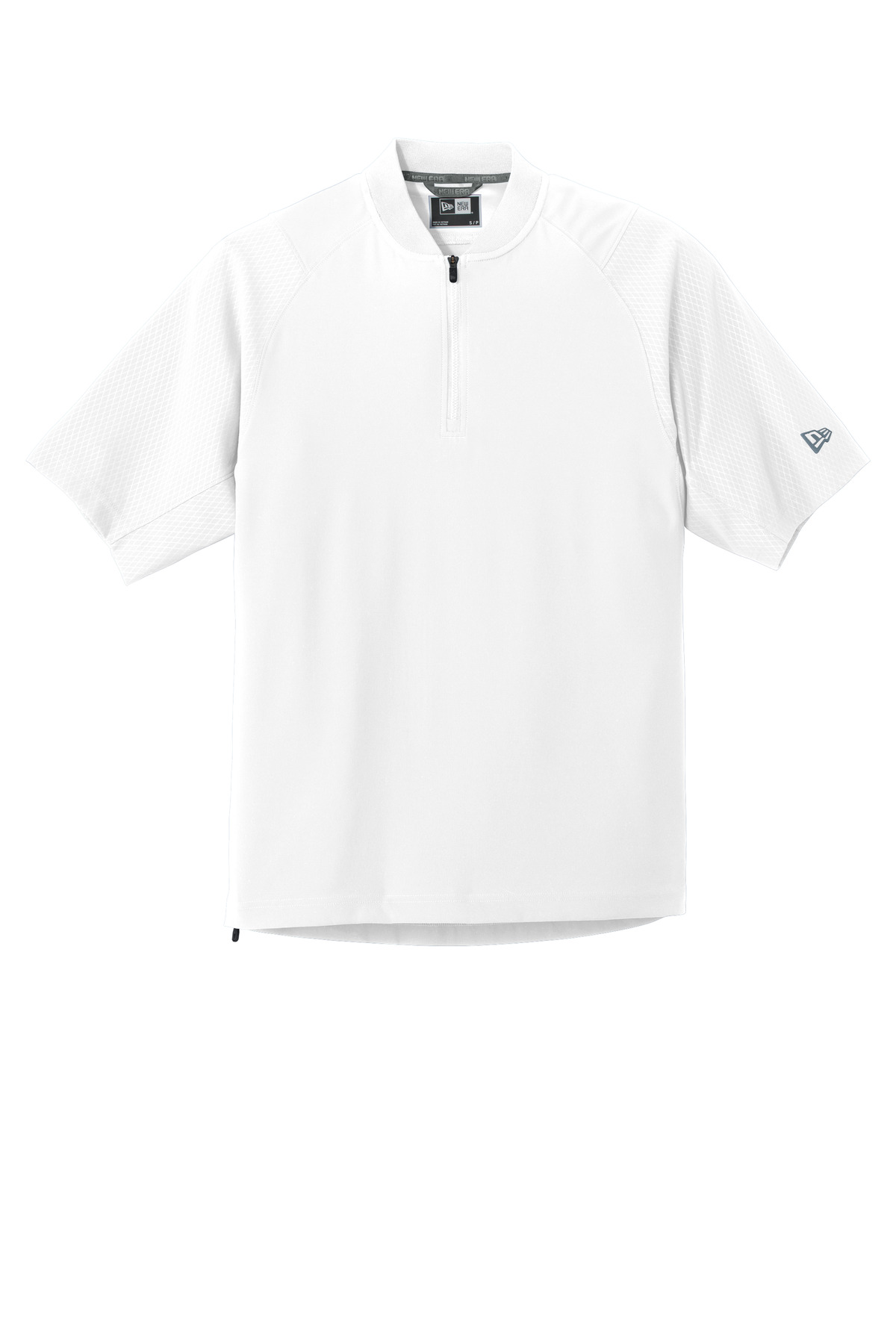 New Era Cage Short Sleeve 1/4-Zip Jacket. NEA600