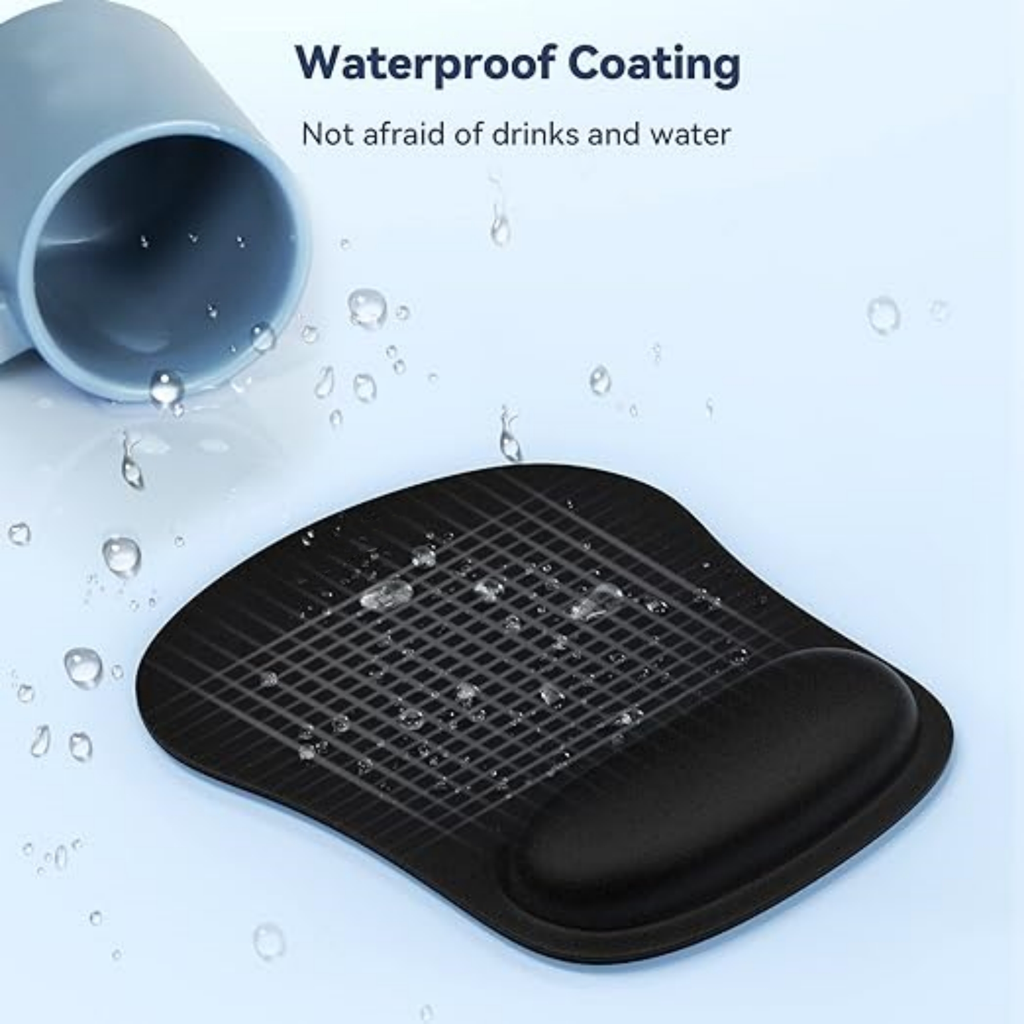 Mouse Pad With Wrist Support 7