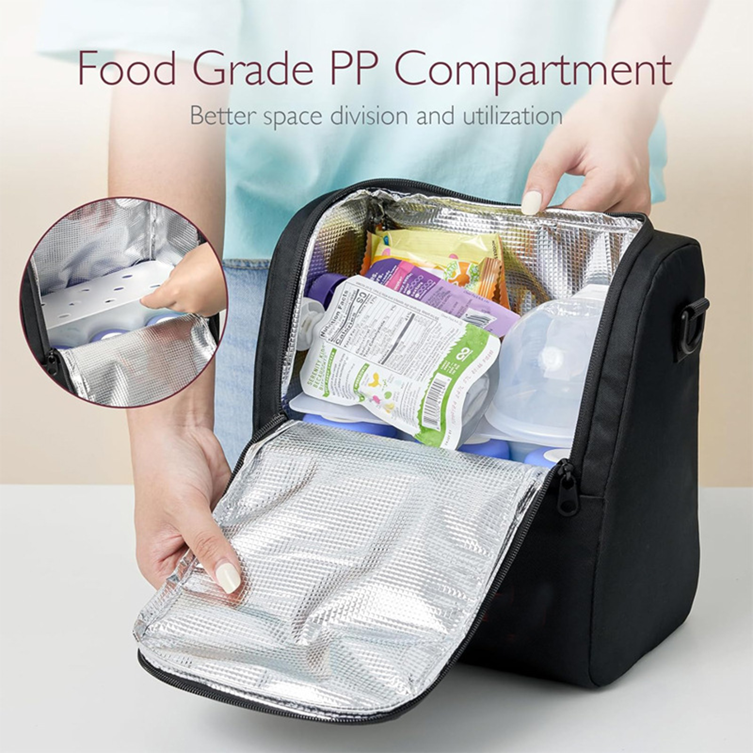 Multi-Function Breastmilk Cooler Bag 6
