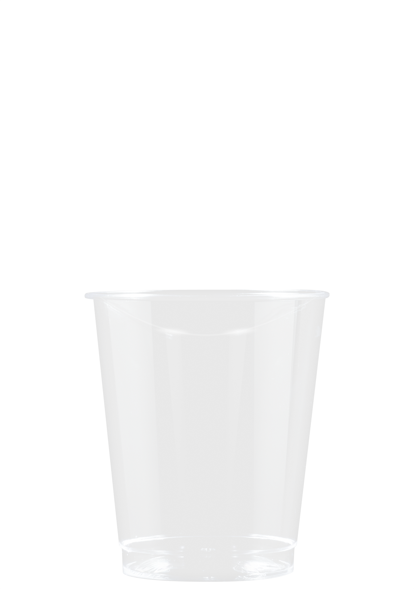 5 oz Hard Plastic Smooth Cup Clear Digital Print 3