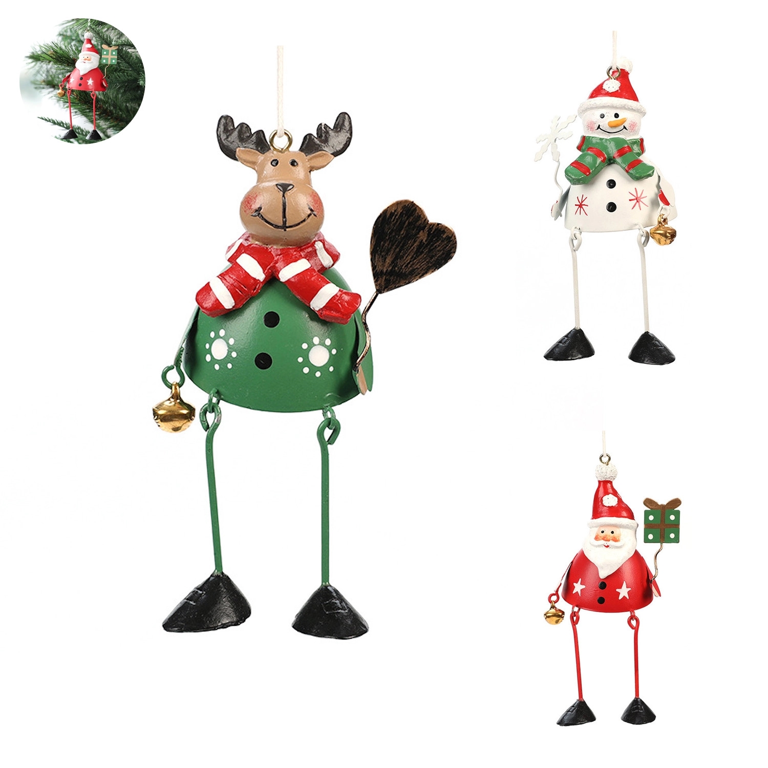 Christmas Bell Pendants 4