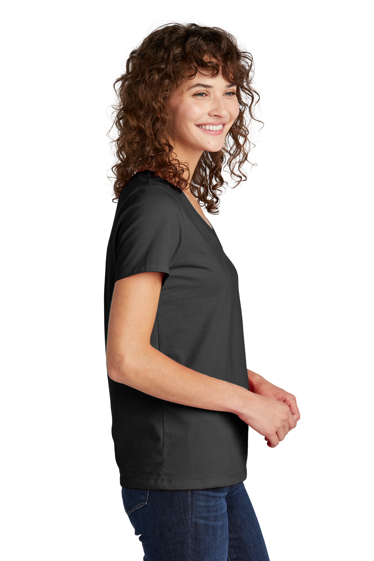 Volunteer Knitwear Women's Daily V-Neck Tee LVL45V 31