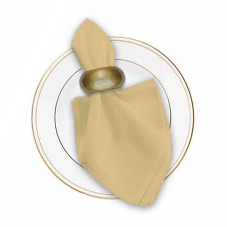 17 in. x 17 in. PolyPoplin™ Napkin (Blank) 25