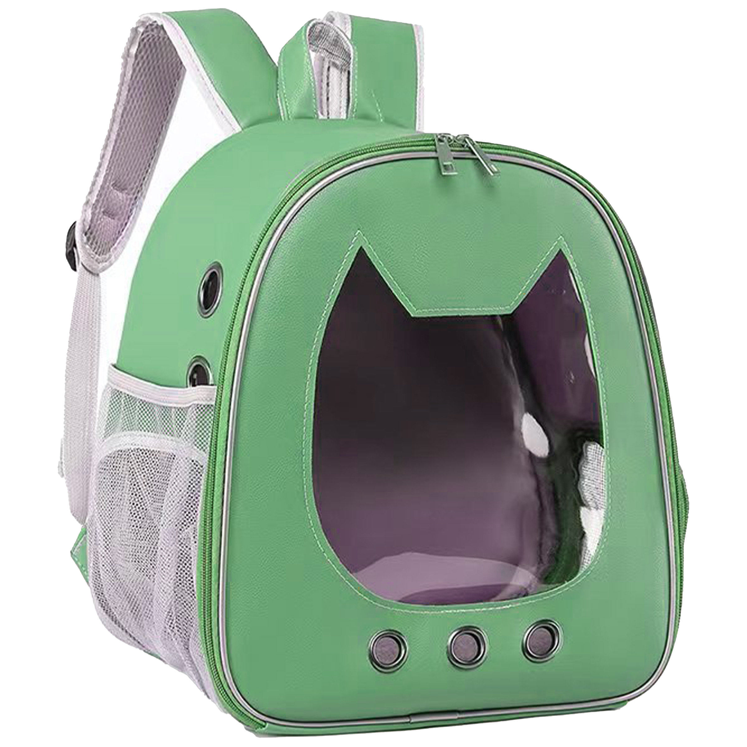 Pu Large Space Breathable Pet Backpack 7