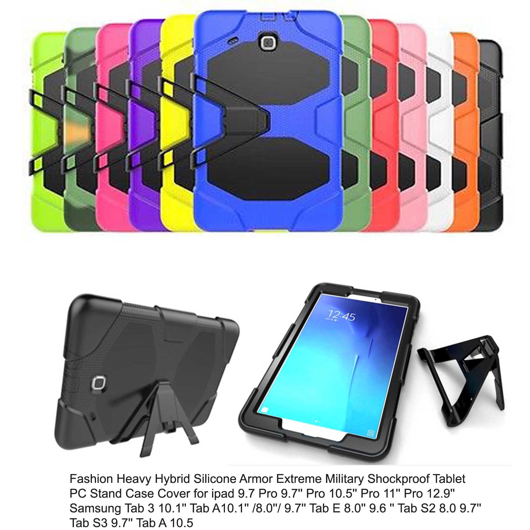 iBank ® Rugged Hybrid Case for Samsung Galaxy Tab S4 10.5" Tablet 1