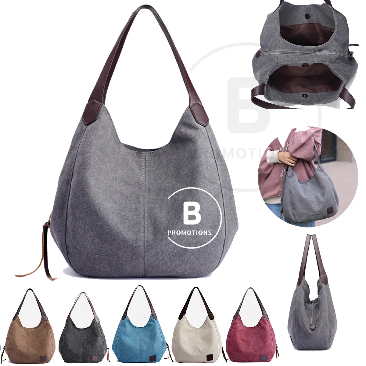 Canvas Shoulder Bags 1