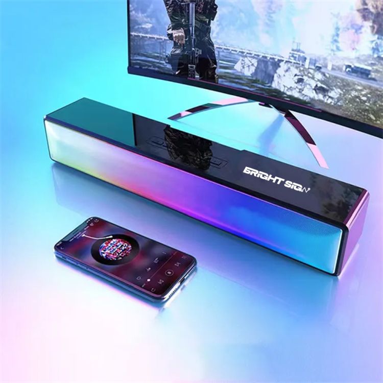 LED RGB Wireless Sound Bar for PC/TV 1