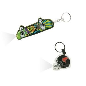 Custom Clothing Themed LED Keychain Flashlight 9