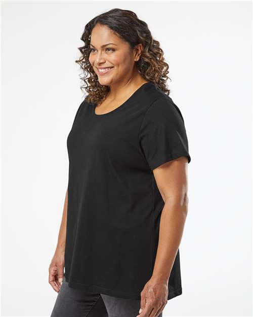 Women's Curvy Collection Fine Jersey Tee - 3816 146