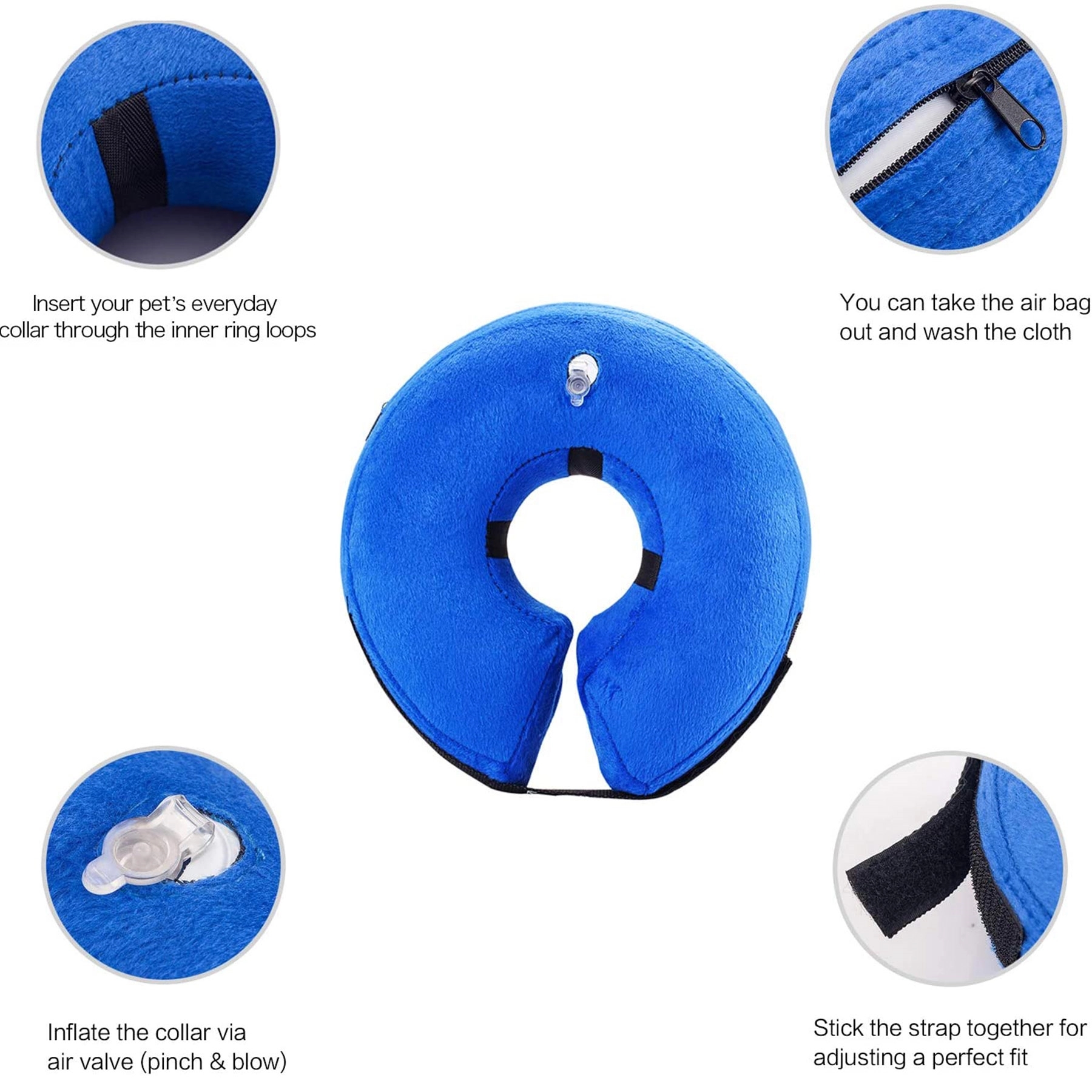 Inflatable Pet Cone Collar 4