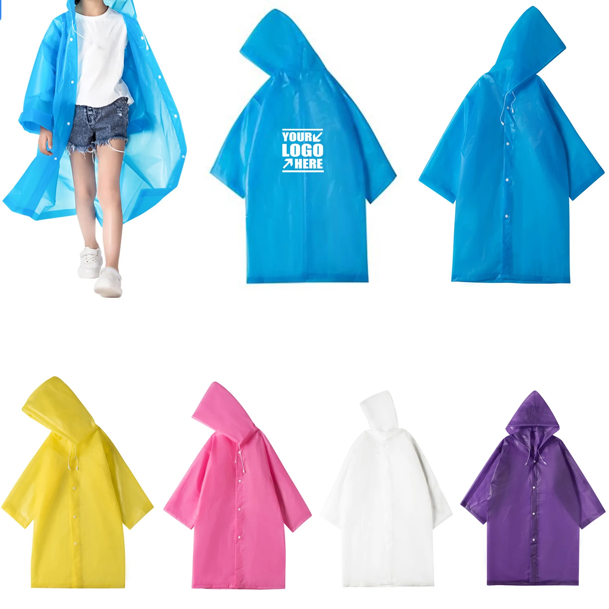 Children EVA Raincoat 2