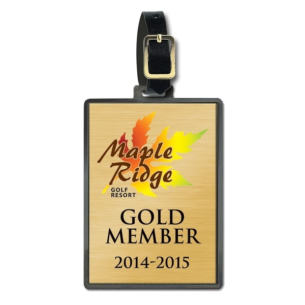 Premium Bag Tag with Metal Insert 2