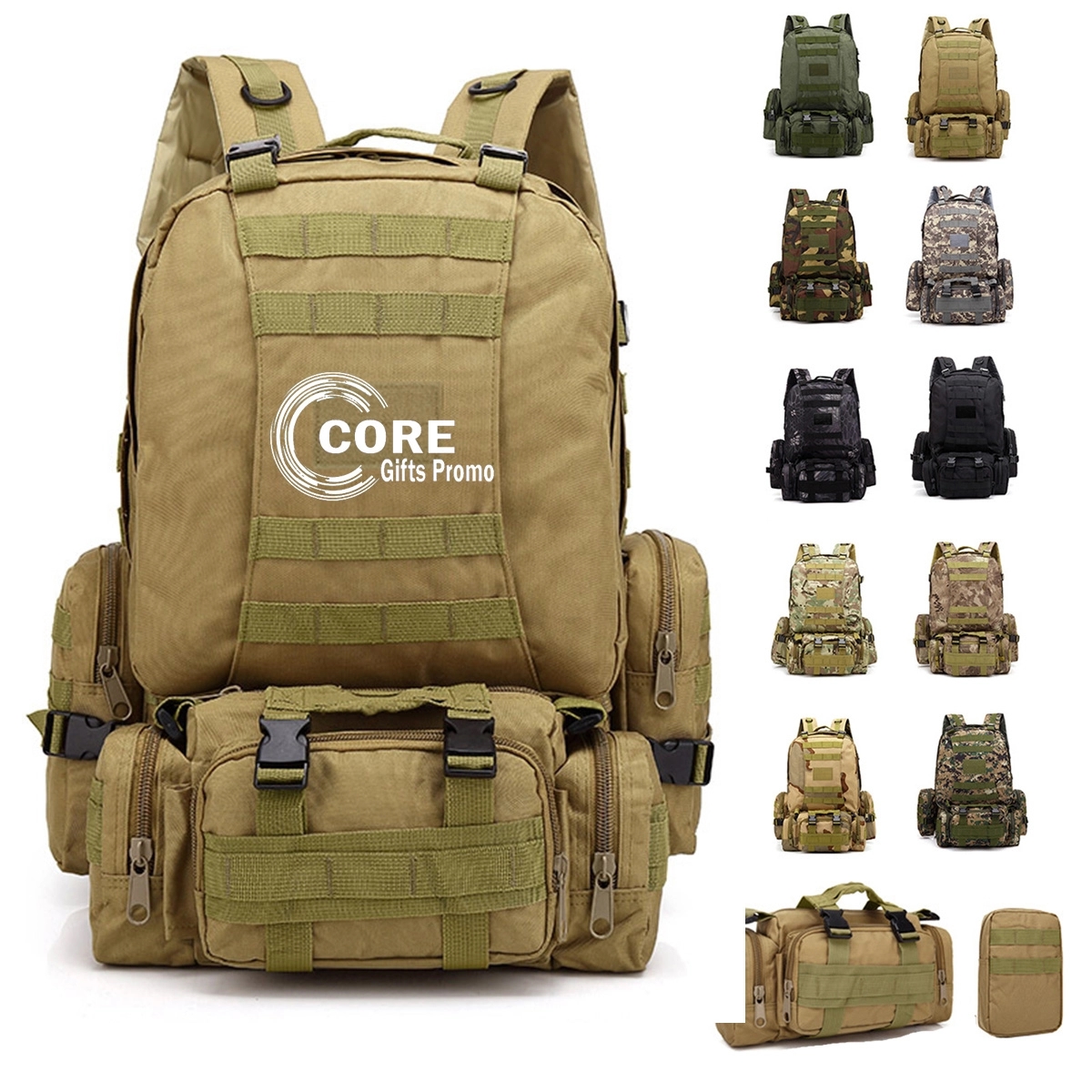 55L Military Tactical Backpacks 3