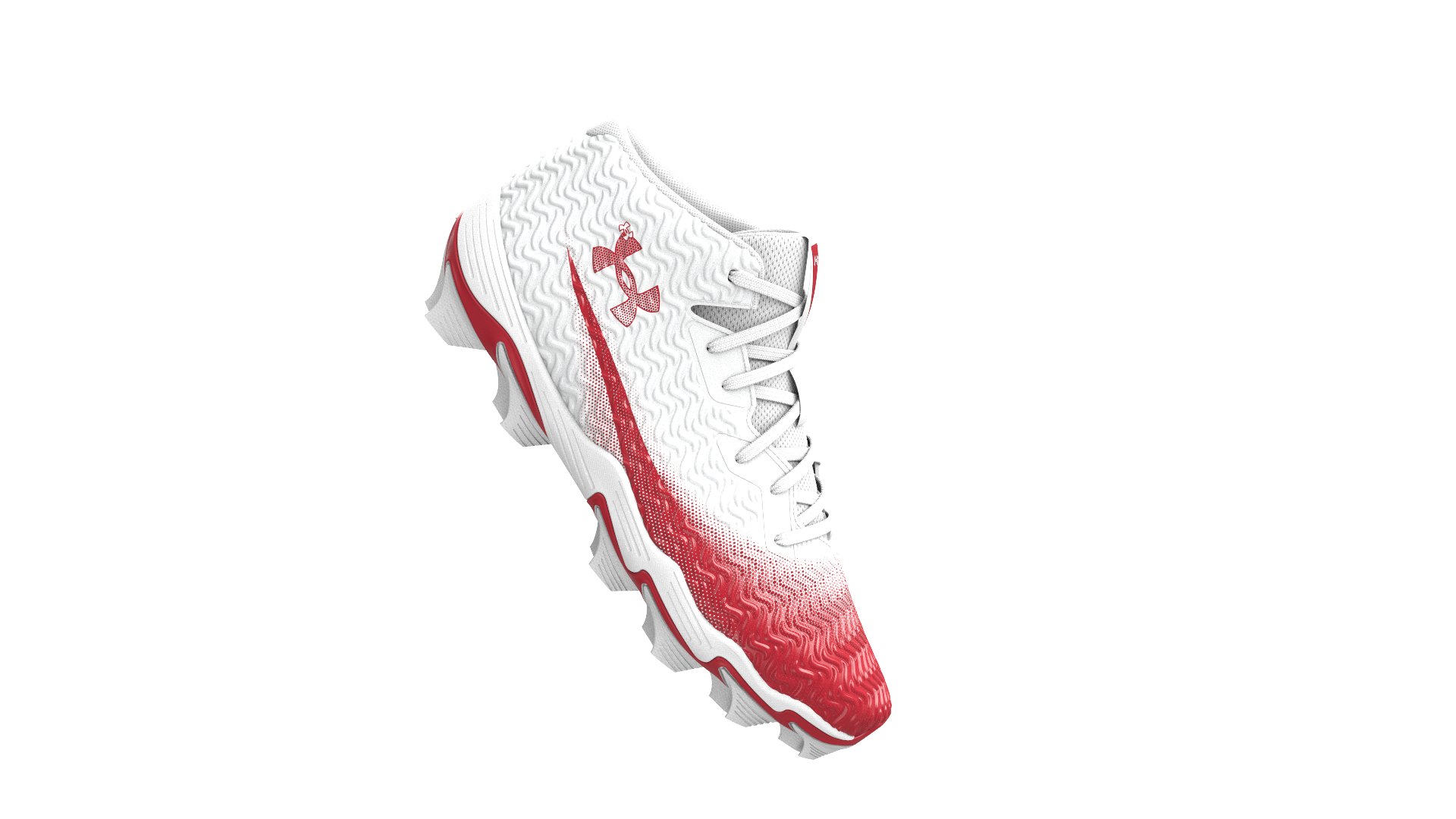 UA Spotlight Hammer Jr. Boys' Football Cleats 3